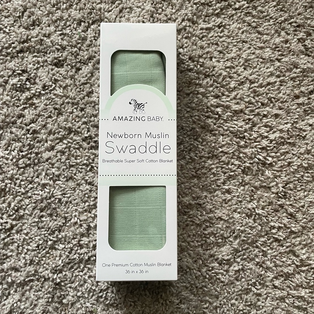 Amazing Baby Muslin Swaddle Blanket for Baby Boy & Girl *NEW*